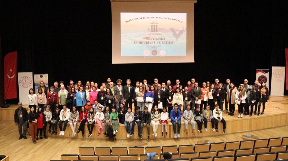 BİLSEM Öğrencileri III. Ulusal Sosyal Bilimler Çocuk Kongresi